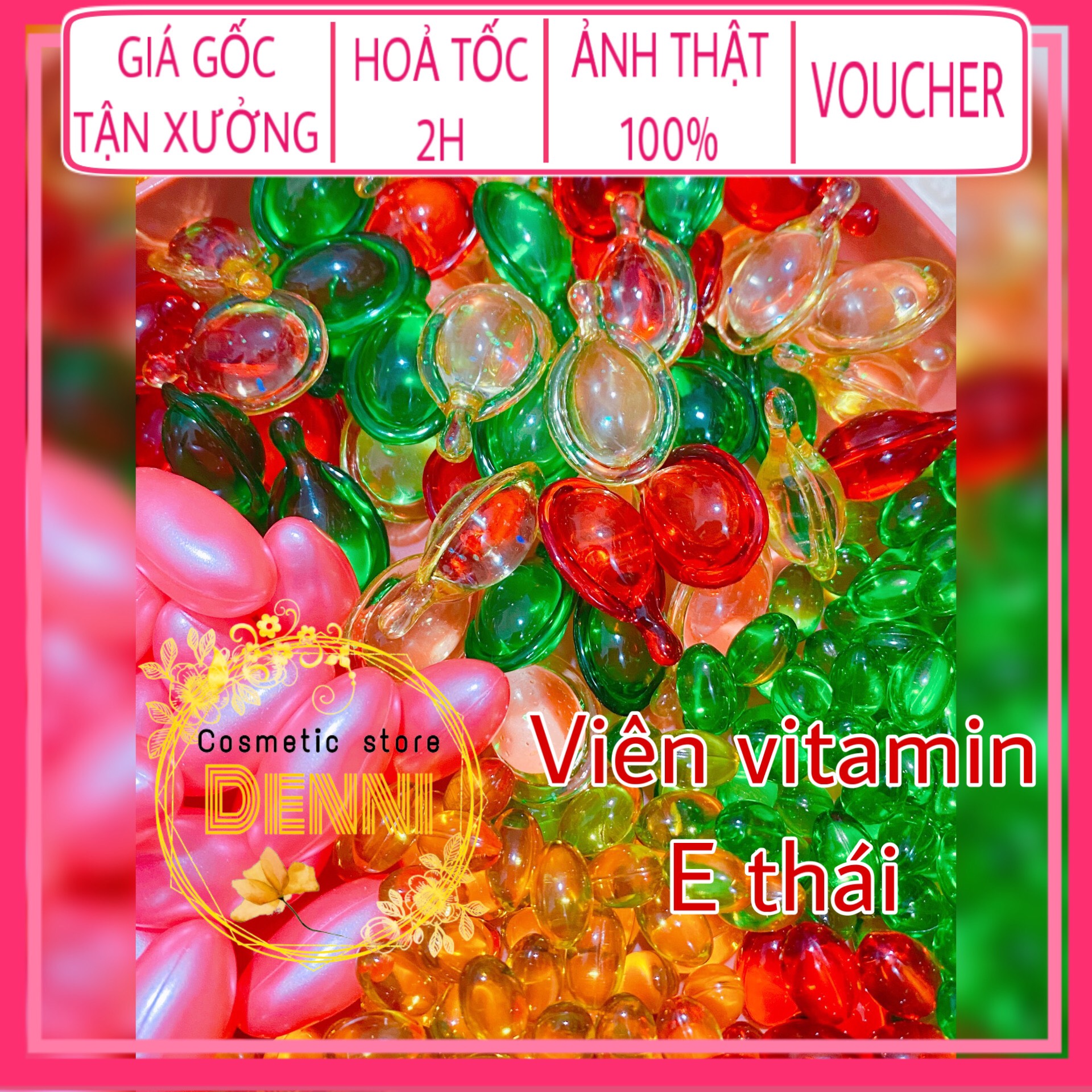 Sỉ 100 viên vitamin e thái