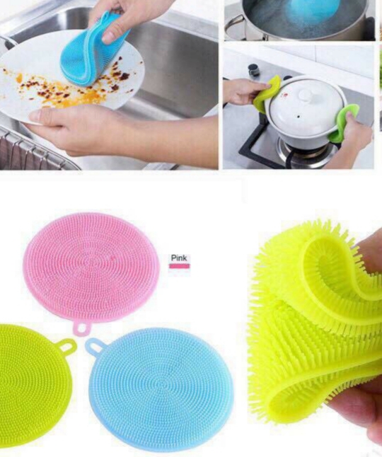 MIẾNG RỬA CHÉN-BÁT SILLICON ĐA NĂNG