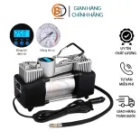 Bơm lốp ô tô mini 2 xi lanh12v màn hình đồng hồ điện tử tự ngắt khi đầy chính hãng, máy bơm lốp oto , xe hơi 2 xy lanh kết hợp đèn pin cho xe 4 chỗ đến 7 chỗ, xe bán tải và một số dòng xe tải cỡ nhỏ xe máy