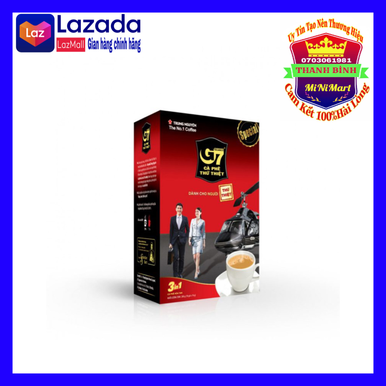 Cà phê hộp 18gói x16g