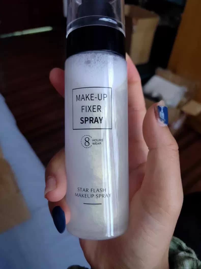 Xịt khóa nền giữ chặt lớp trang điểm - makeup fixer spray