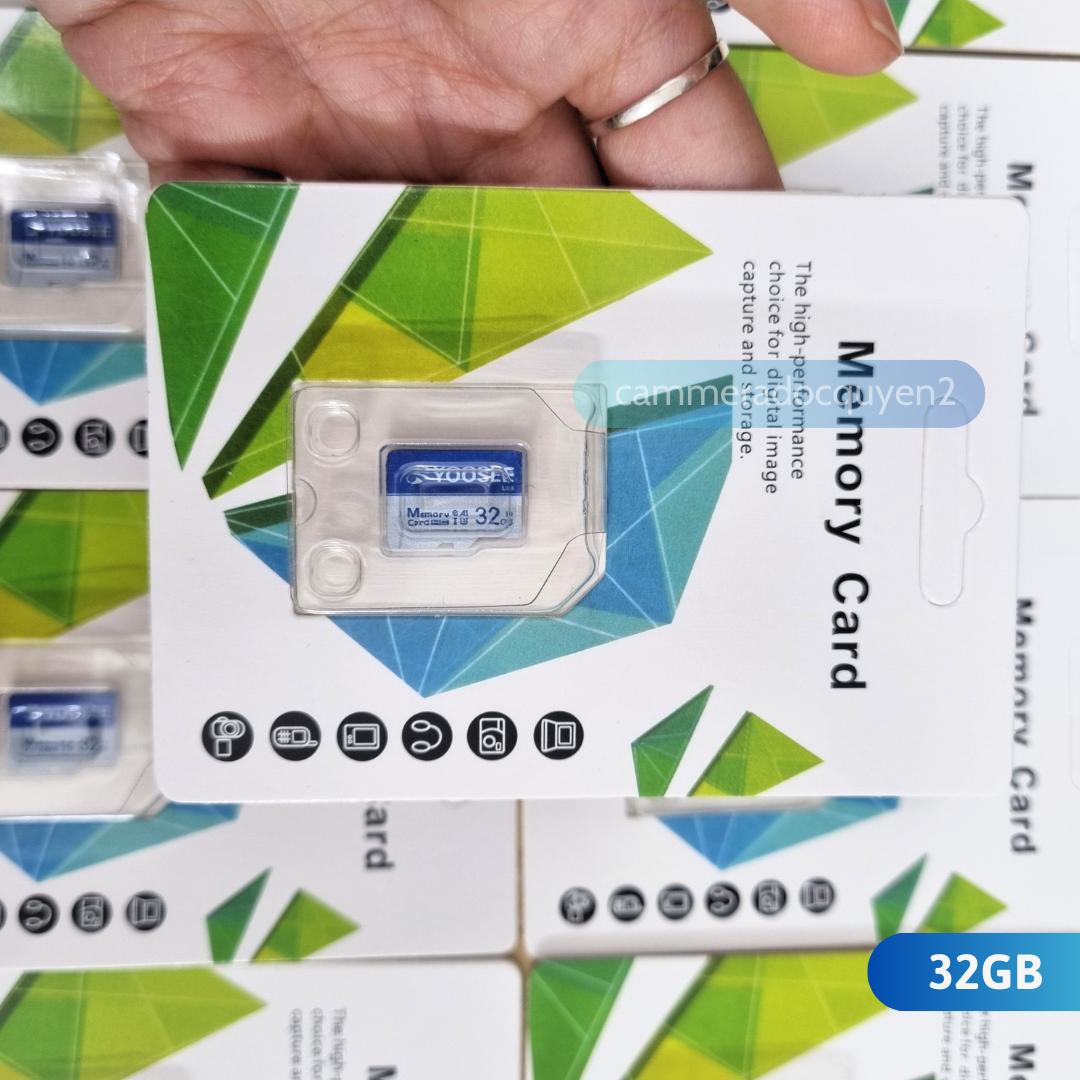 (BẢO HÀNH 1 NĂM)- Thẻ Nhớ Yoosee 128GB /64GB /32GB Tốc Độ Cao, Class 10, Chuyên Dụng Camera, Loa Đài, Điện Thoại