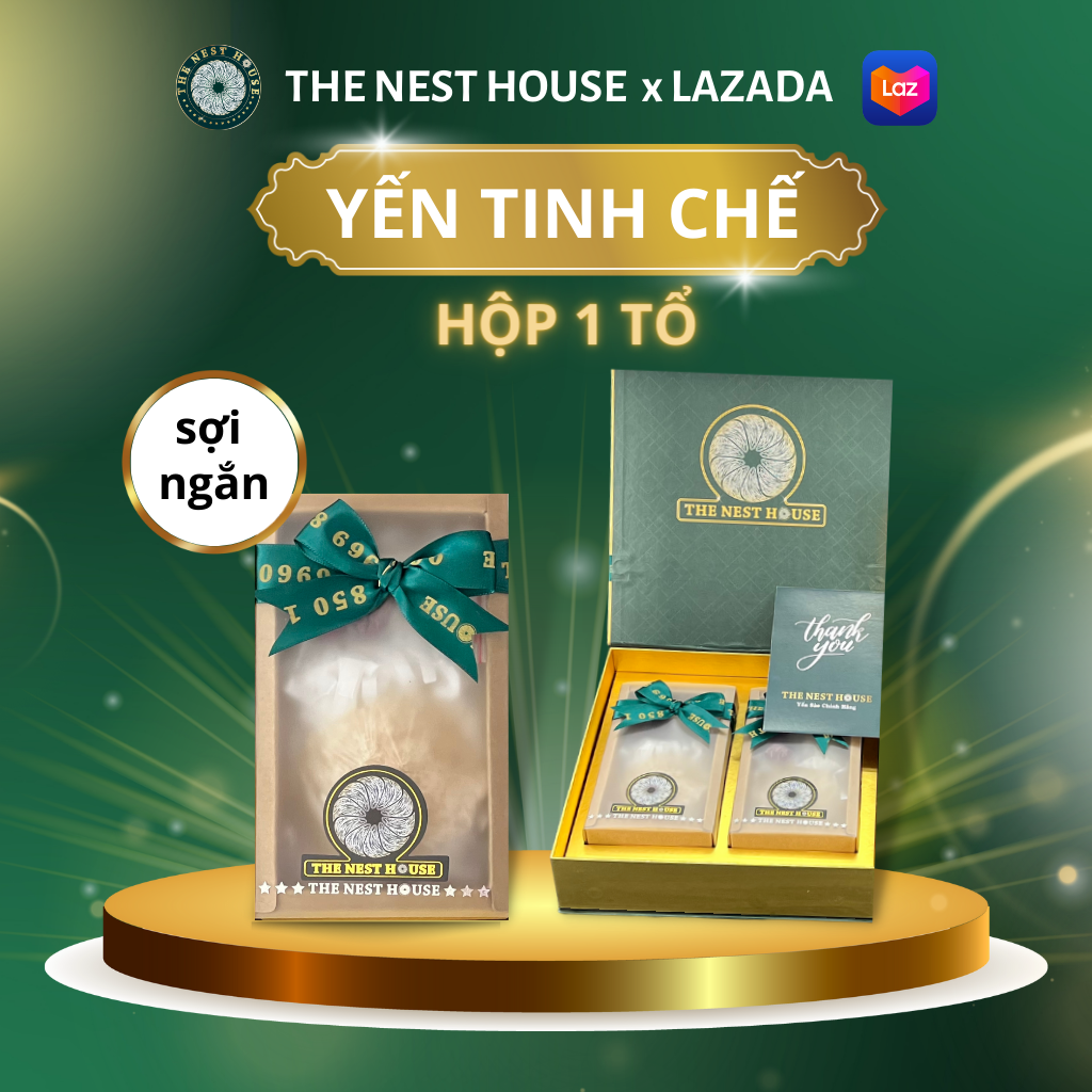 Hộp 1 Tổ Yến Sào Nguyên Chất Nha Trang Khánh Hoà The Nest House