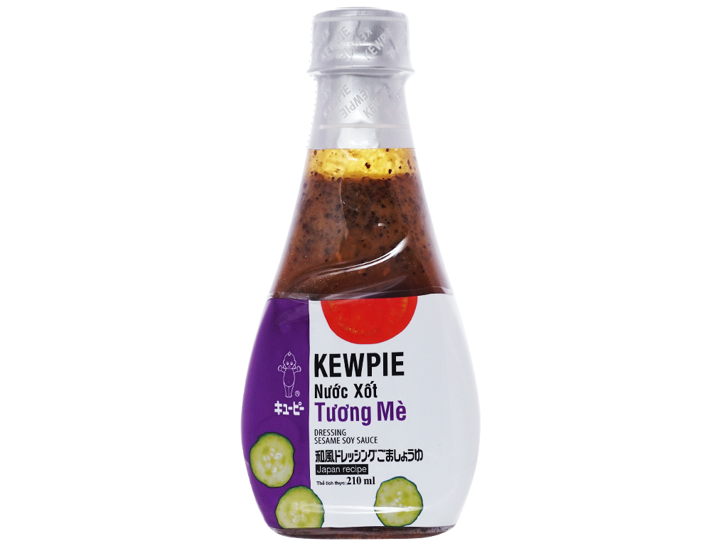 Nước xốt kewpie tương mè-japanese dressing sesame soy sauce-chai 210ml