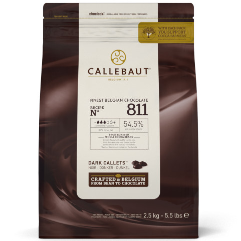 Socola đen callebaut 54.5% - chiết lẻ từ gói nguyên 2.5kg