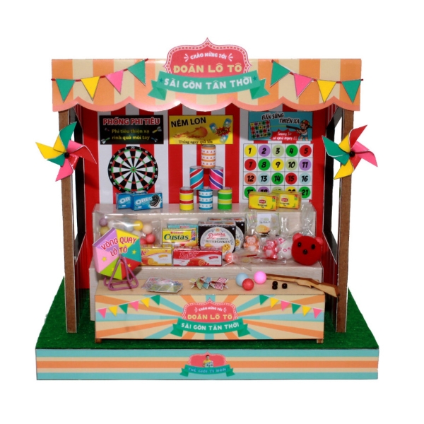 Mô Hình Sài Gòn Thu Nhỏ - Lô Tô Tân Thời - CN01