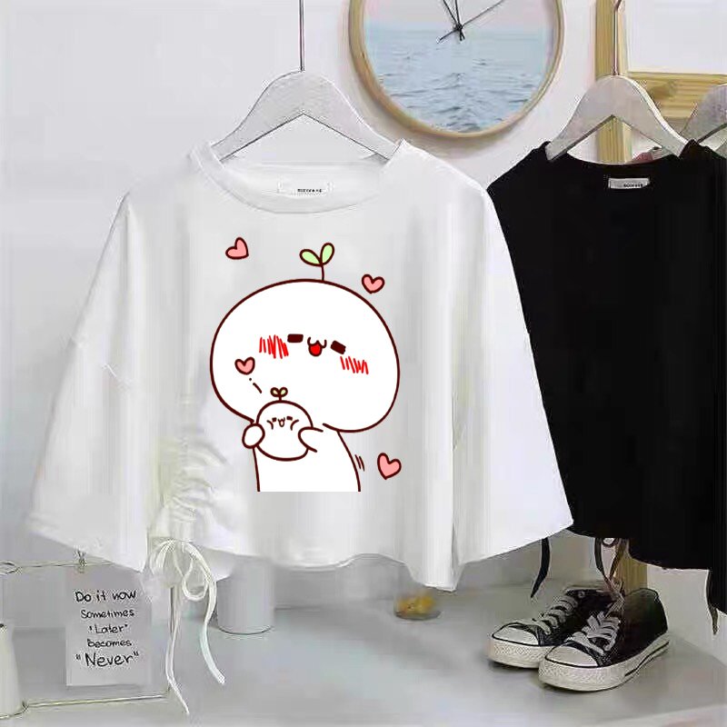 Áo crt đây rút in hình đễ thương hót hít
