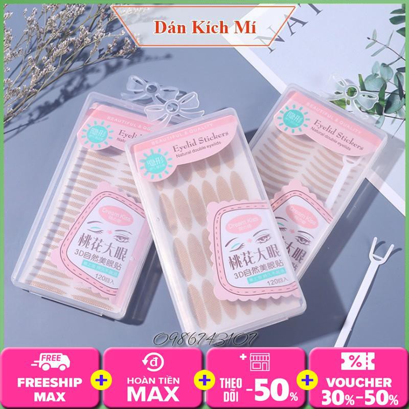 Hộp miếng dán kích mí lưới Dream Kiss Eyelid Stickers