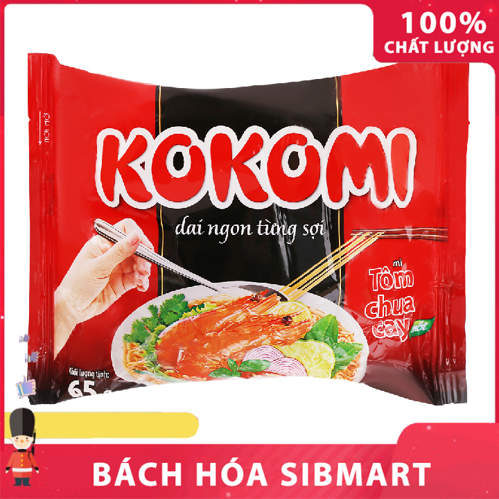 Mì tôm kokomi 65g - Bách Hóa SibMart - SA0002