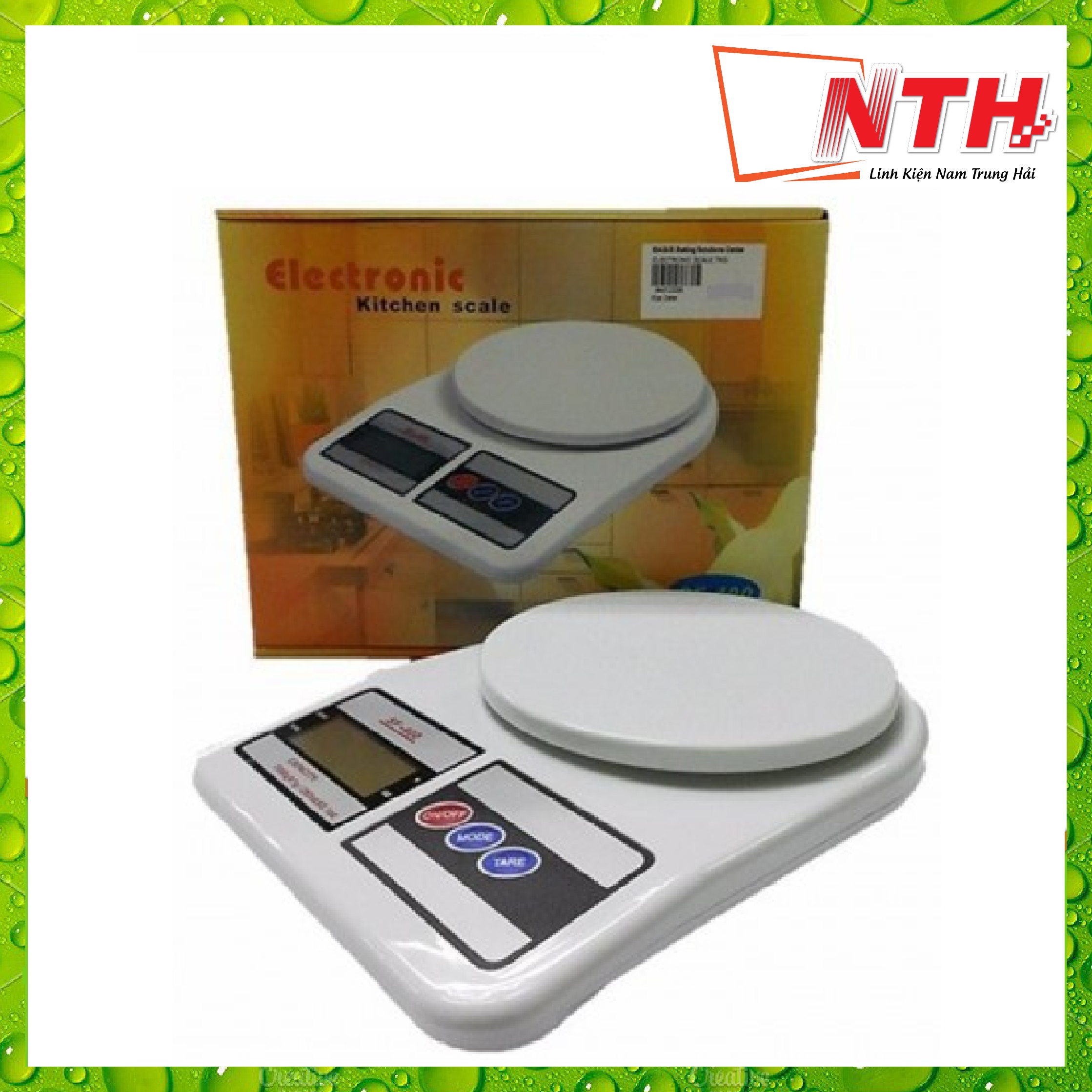 Cân điện tử, cân nhà bếp, cân tiểu ly electronic kitchen scale sf400 7kg