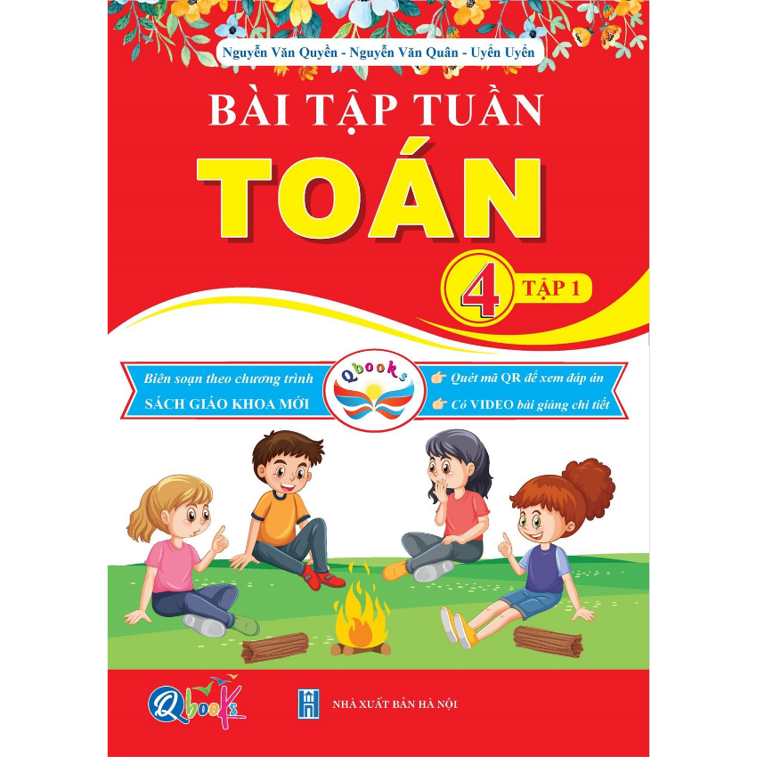 Sách - - cánh diều - bài tập tuần toán 4 tập 1