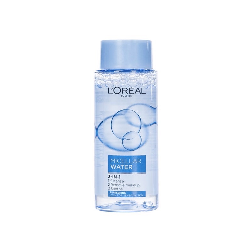 [CHÍNH HÃNG] [Mini 30ml] Nước Tẩy Trang Làm Sạch Tươi Mát 3 In 1 Cho Da Dầu L'oreal Micellar Water Refreshing