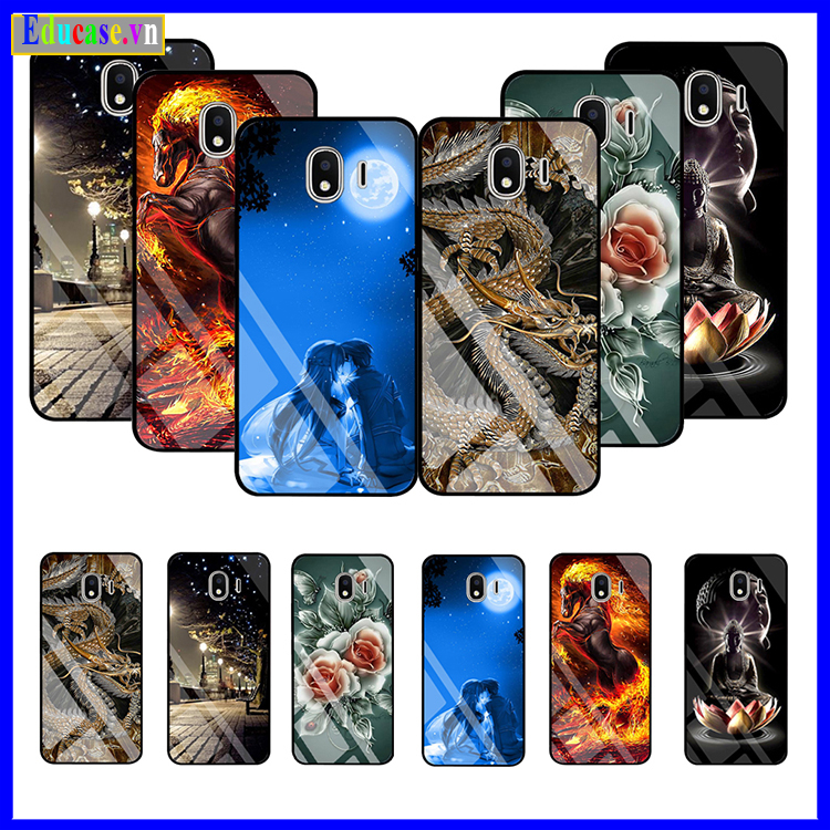 " Ốp lưng Samsung J4 2018" " Mặt Kính 3D"  Siêu Sắc Nét _Viền Dẻo Cao Cấp Chống Va Đập_Bảo Vệ Điện Thoại Tốt _Nhiều Hình Ảnh Đẹp Hợp Phong Thủy Educase.vn