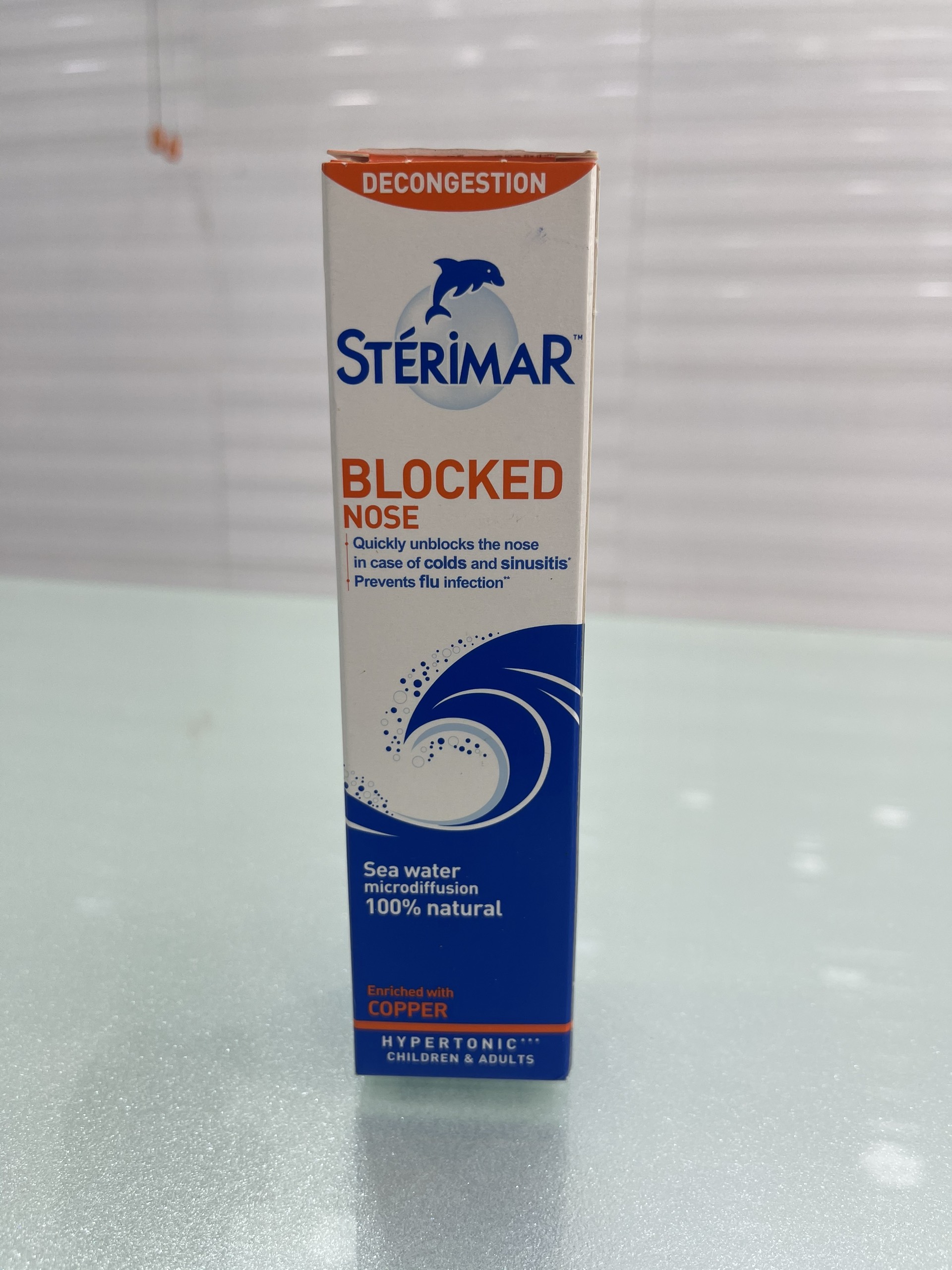 Xịt mũi Sterimar Blocked Nose hỗ trợ giảm viêm mũi