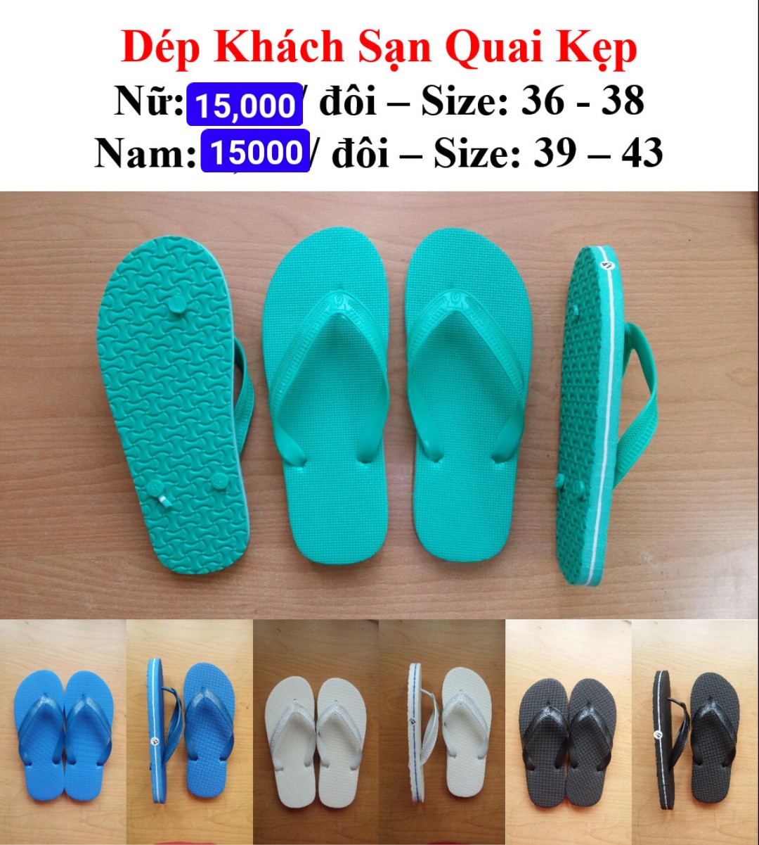 DÉP KHÁCH SẠN NAM NỮ DÉP XỐP CHẤT LƯỢNG CAO ƯU ĐIỂM NHẸ CHÂN ÊM CHÂN MANG TRONG NHÀ DẠO PHỐ ĐỀU ĐẸP