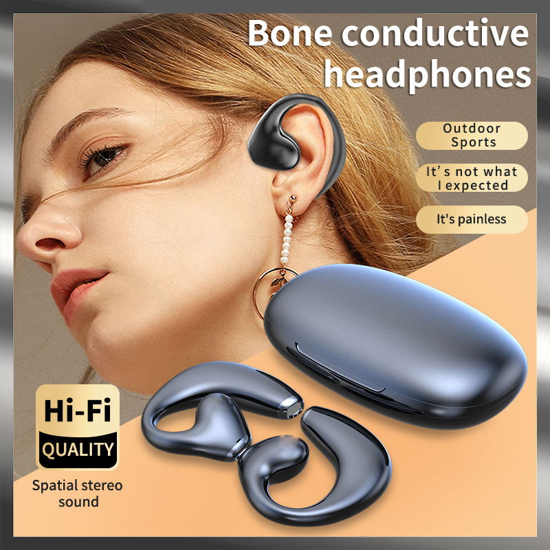 Tai nghe Bluetooth không dây on-ear JR02, đeo thoải mái, giảm tiếng ồn thông minh, siêu trầm