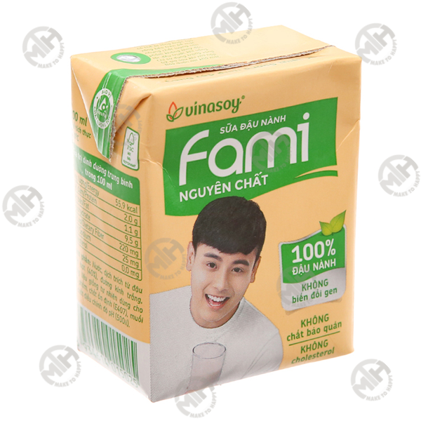 1 Thùng sữa đậu nành Fami Nguyên chất