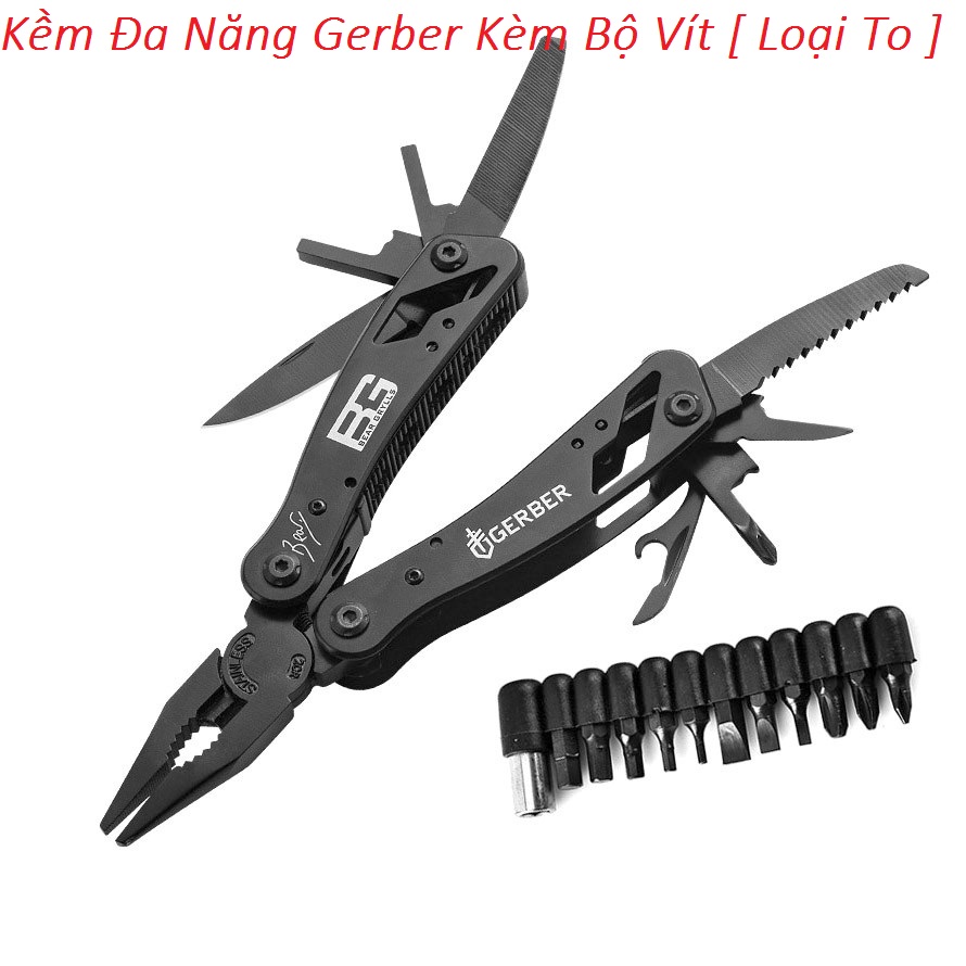 Kềm đa năng gerber kèm bộ vít