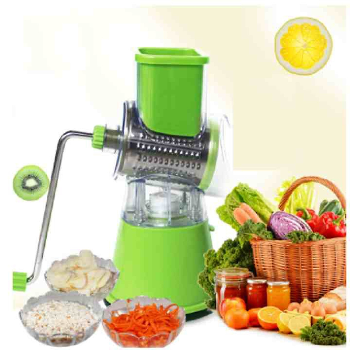 [HOT DEAL] Máy Nạo,Cắt ,Thái Rau Củ Quả 3 Đầu Bằng Tay Tiện Dụng Cho Mọi Gia Đình