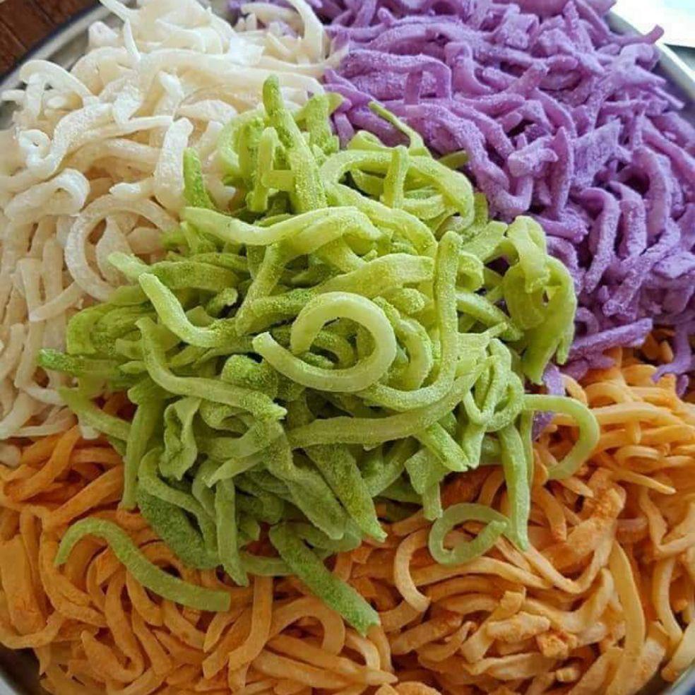 Mứt dừa non màu làm từ thiên nhiên 1kg