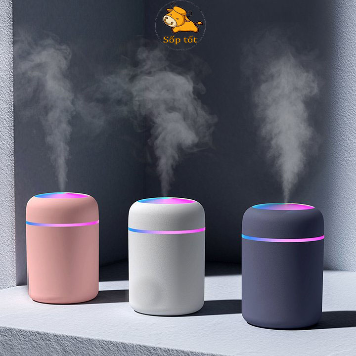 Máy phun sương tạo độ ẩm ô tô văn phòng tăng độ ẩm trong không khí nhỏ mini có thể cầm tay dùng USB sk290