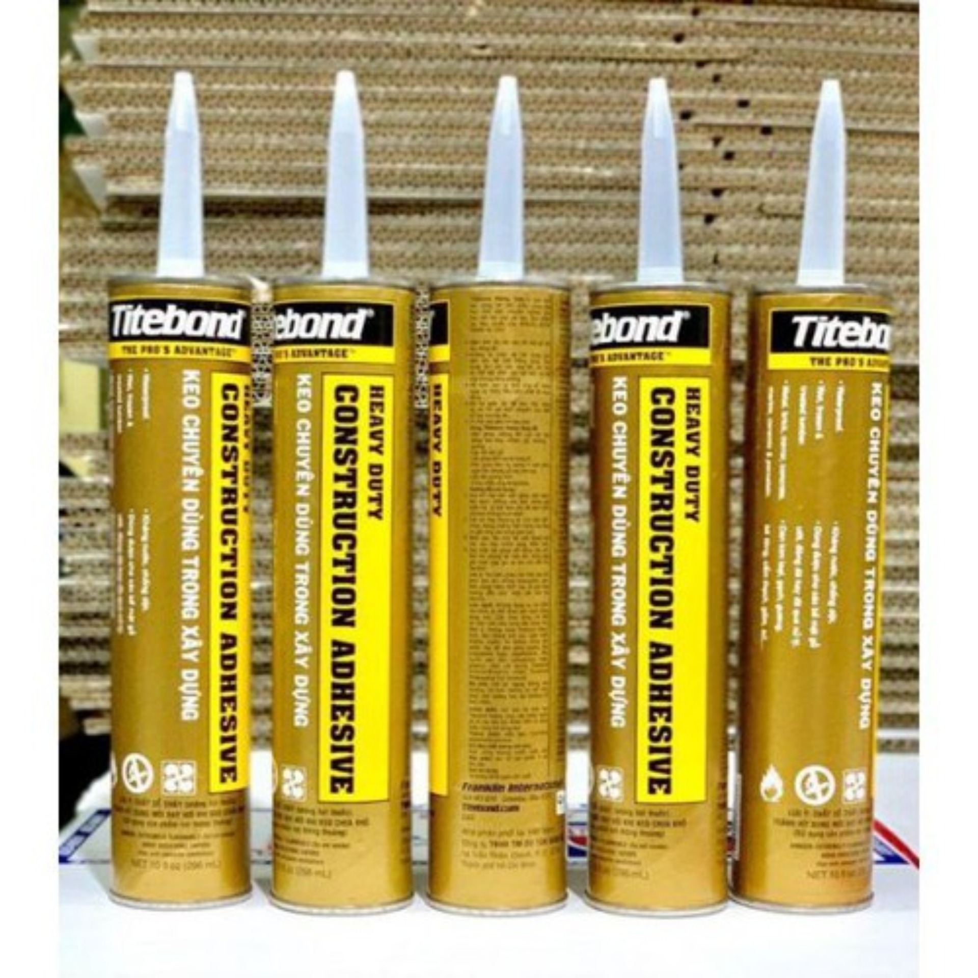 Combo 5 Lọ Keo Tibon - Keo Ti Bon - Keo Titebond - Keo Dán Xây Dựng Đa Năng - KTB1