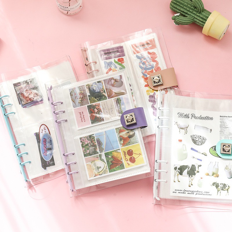 Binder đựng ảnh a5 - sổ đựng ảnh tặng kèm sheet nhiều loại