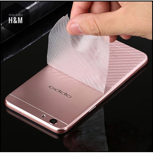 Miếng dán cacbon mặt sau realme 5 pro / q / x2 / realme x2 pro / realme x50 / x50 pro / realme 6 / 6 pro