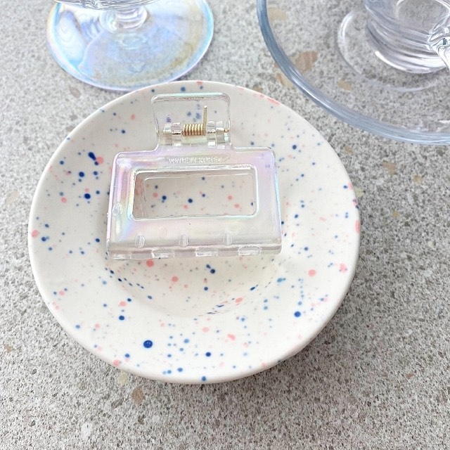 Kẹp tóc prism small square Hàn Quốc Korea