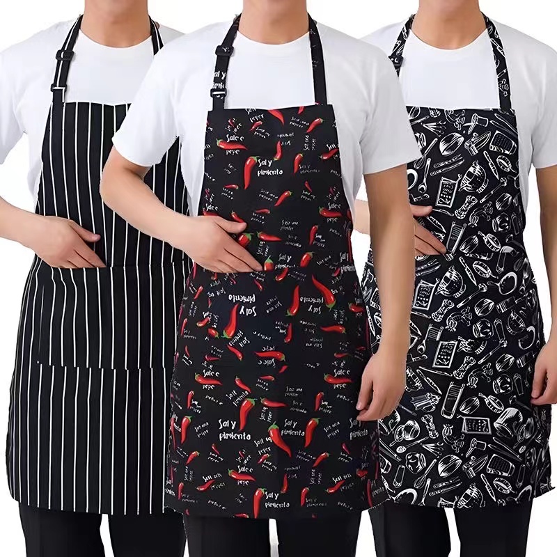 Tạp dề bếp bếp làm việc đặc biệt tạp dề cổ-Nhiều mẫu mã để lựa chọn