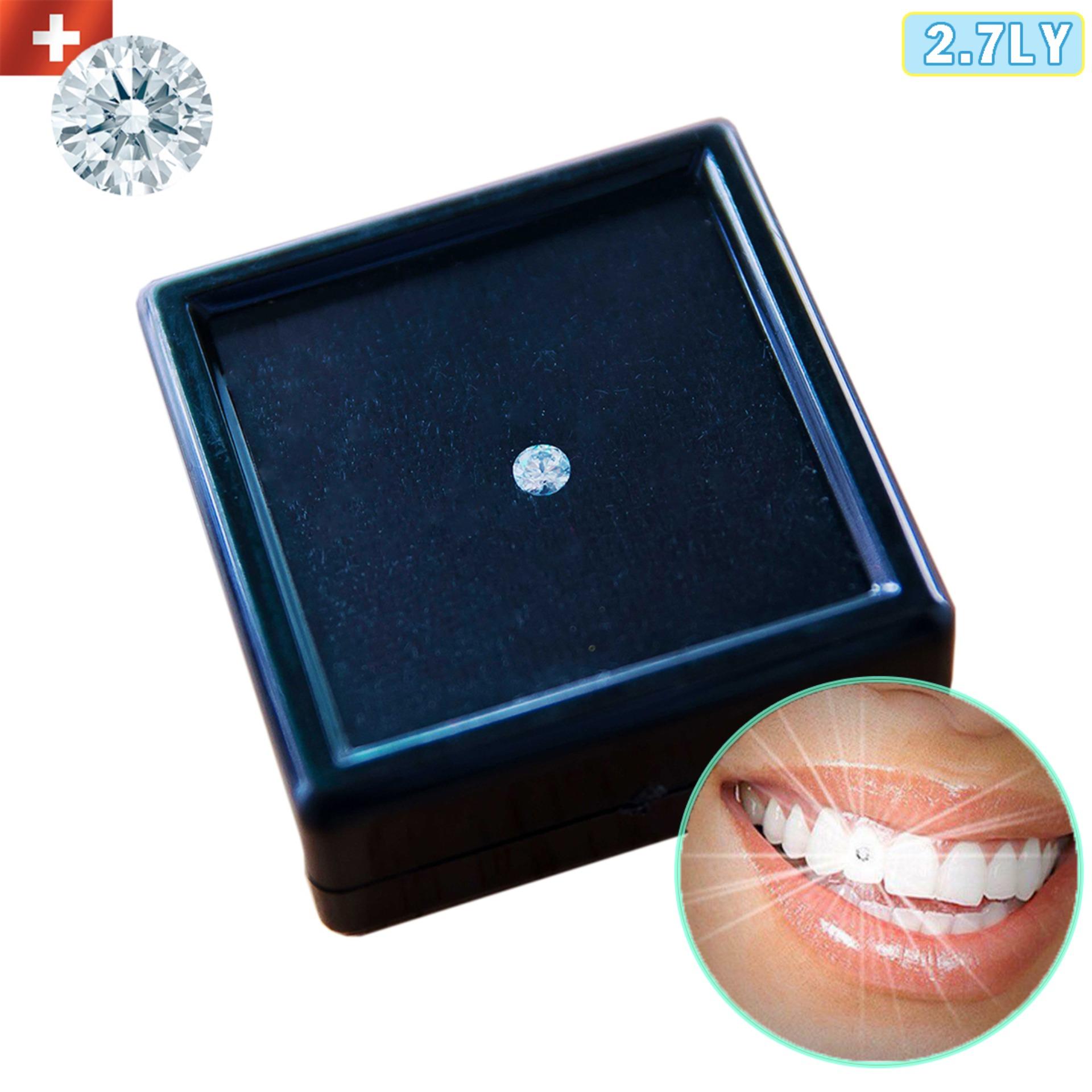 Mua 1 tặng 1 -đá đính răng thụy sĩ 2.7ly
