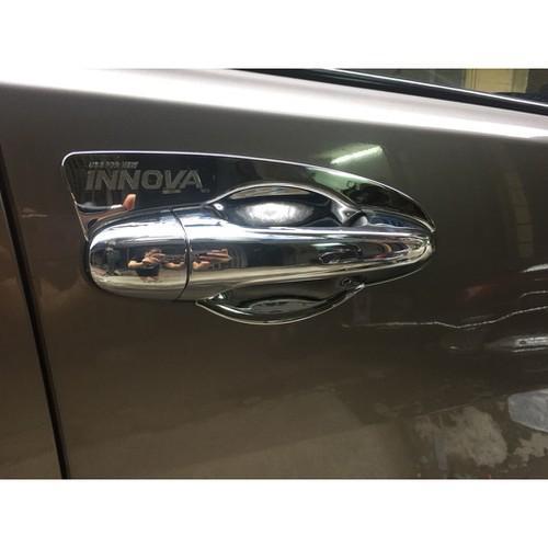 BỘ 8 ỐP TAY VÀ HÕM CỬA INNOVA 2016-2018 MẠ CROM