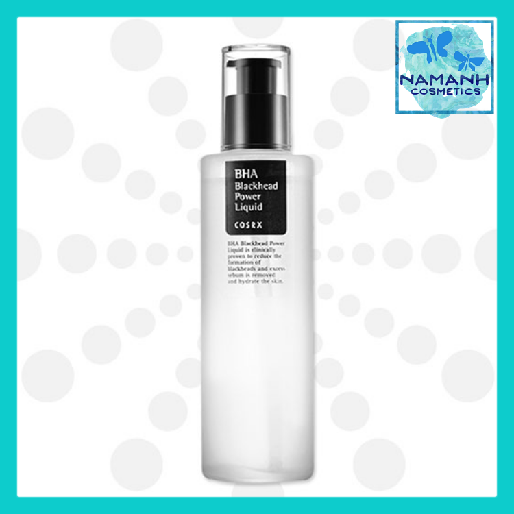 Tẩy da chết trị mụn đầu đen Cosrx BHA Blackhead Power Liquid 100ml