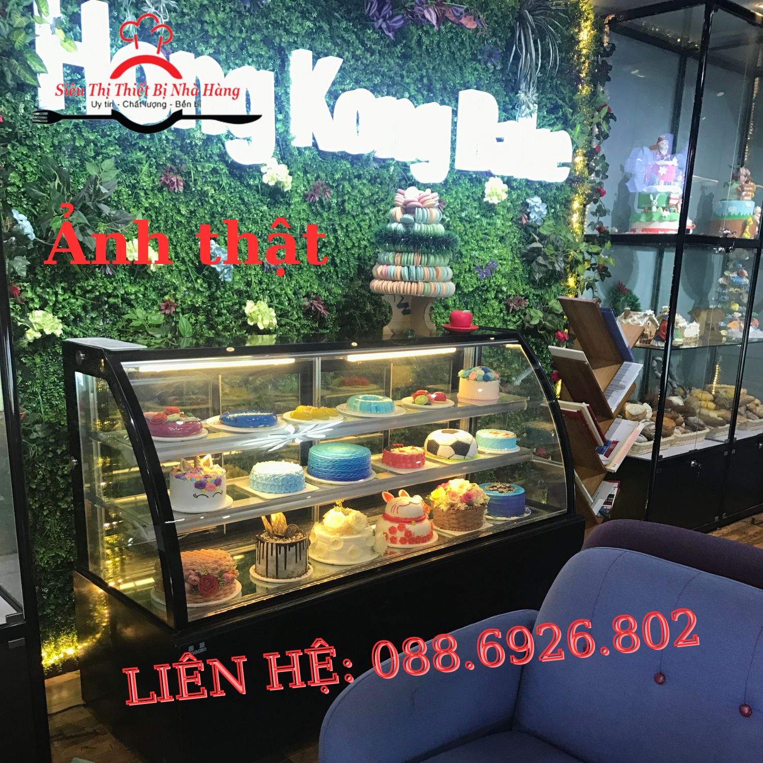 TỦ TRƯNG BÀY BÁNH KEM CÁC LOẠI