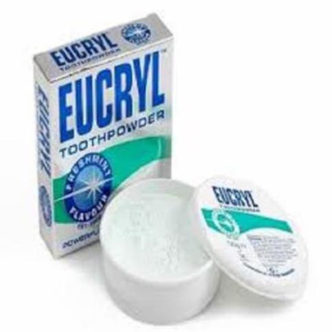 Bột trắng răng Eucryl Anh 50g