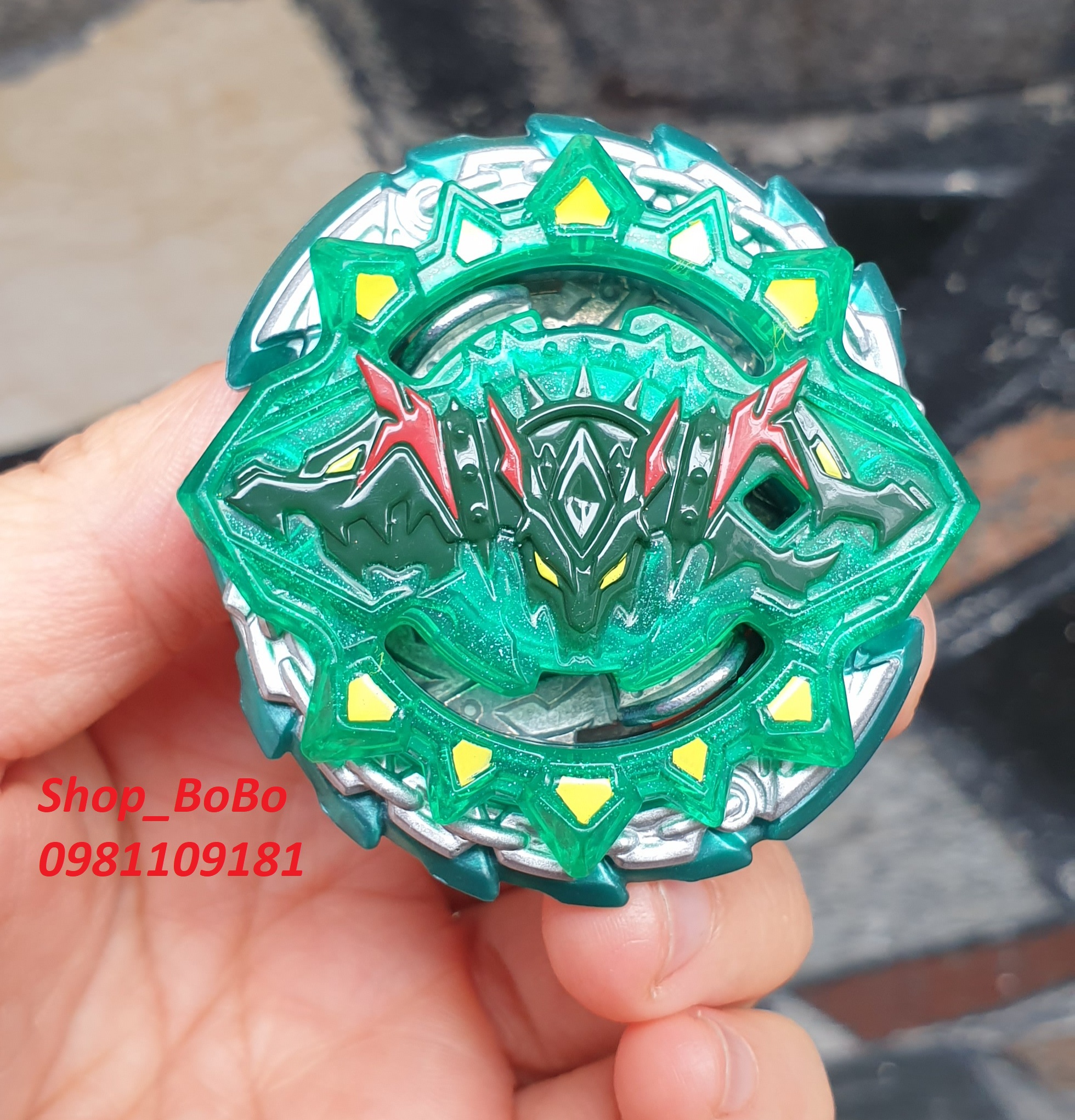 Con quay Hasbro beyblade burst Hazard Kerbeus K4 - HR78 (Không Kèm Phóng Quay)