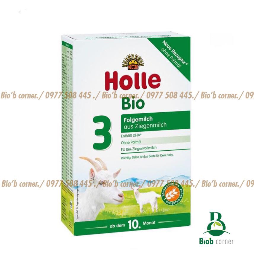 Sữa dê hữu cơ Holle 3