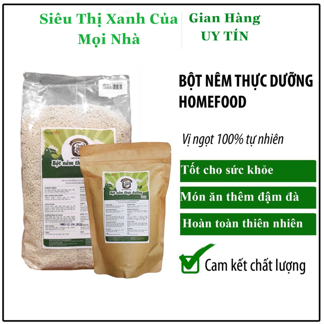 Bột nêm thực dưỡng Homefood, hạt nêm ngưu bàng rau củ hữu cơ chay, thực dưỡng, eatclean