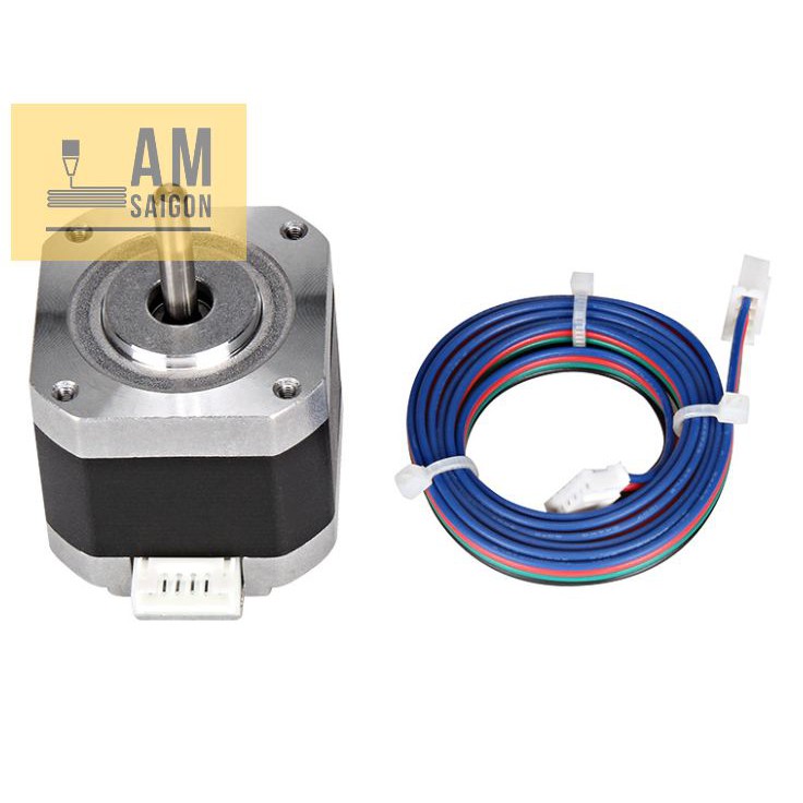 Động cơ bước 42, step motor 42 mới cao 34 và 40mm new loại tốt