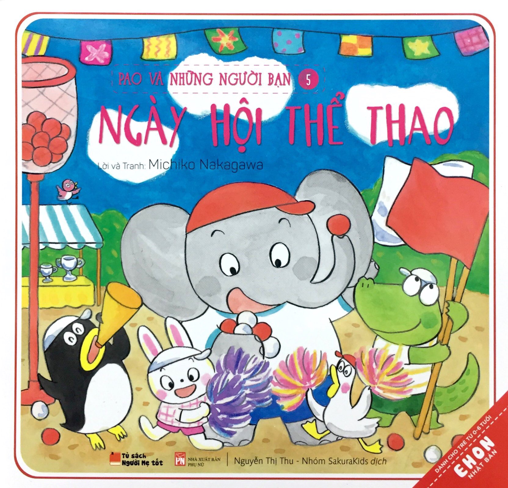 Fahasa - pao và những người bạn 5 - ngày hội thể thao