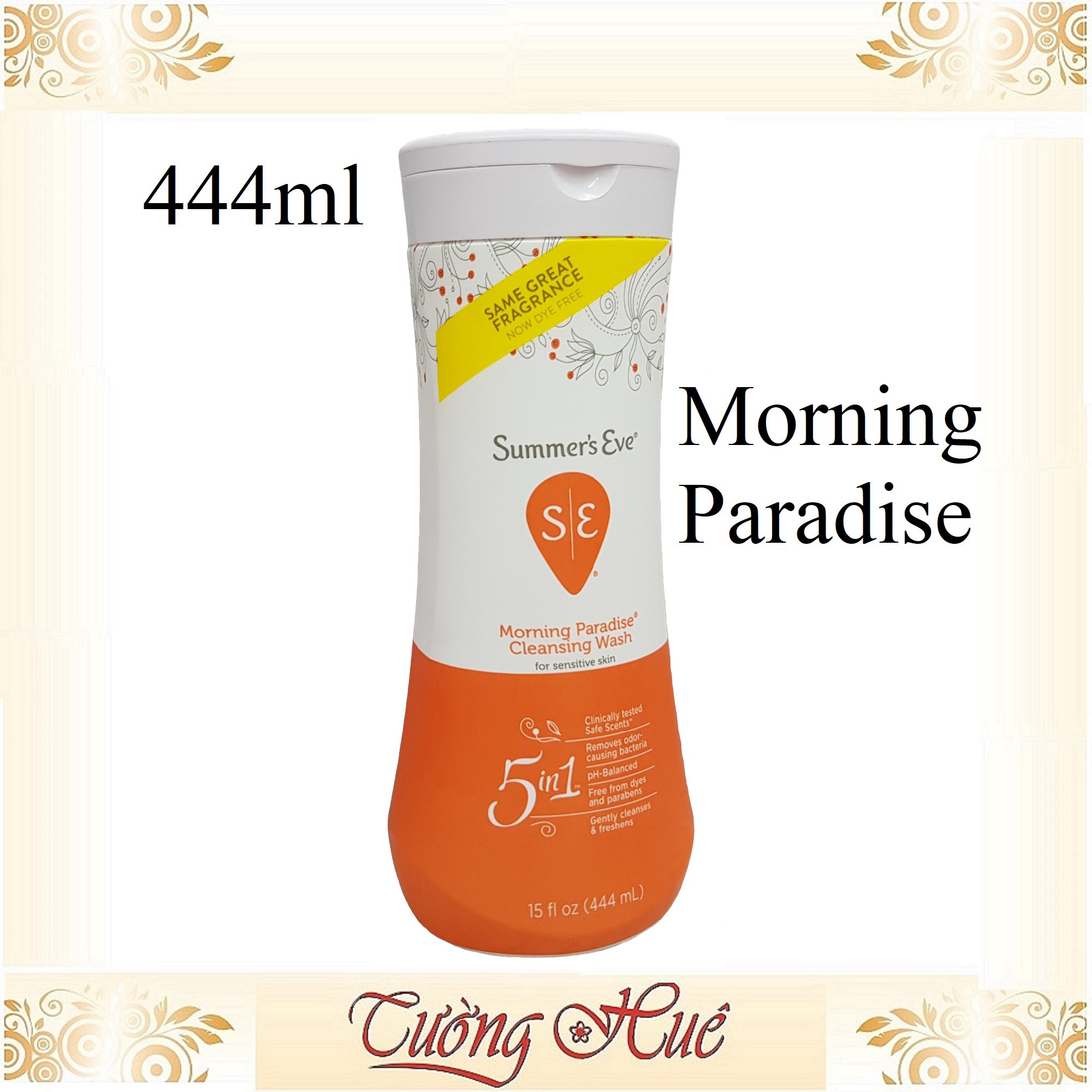 Dung Dịch Vệ Sinh Phụ Nữ Summer's Eve Morning Paradise Cleansing Wash - 444ml