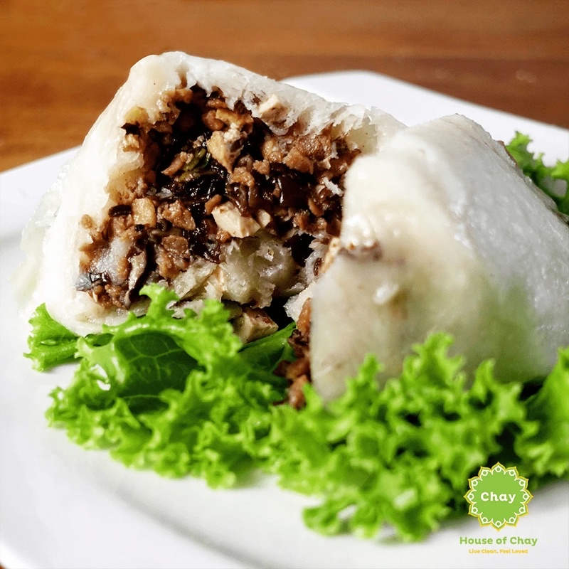 Bánh giò chay nhà làm chuẩn vị bắc