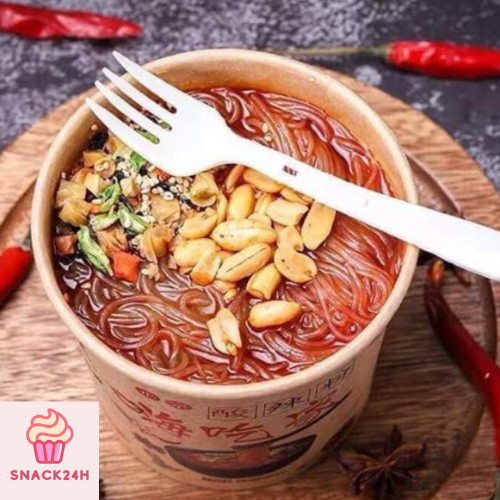 Miến cay Trùng Khánh 1 hộp 142g Snack24hour