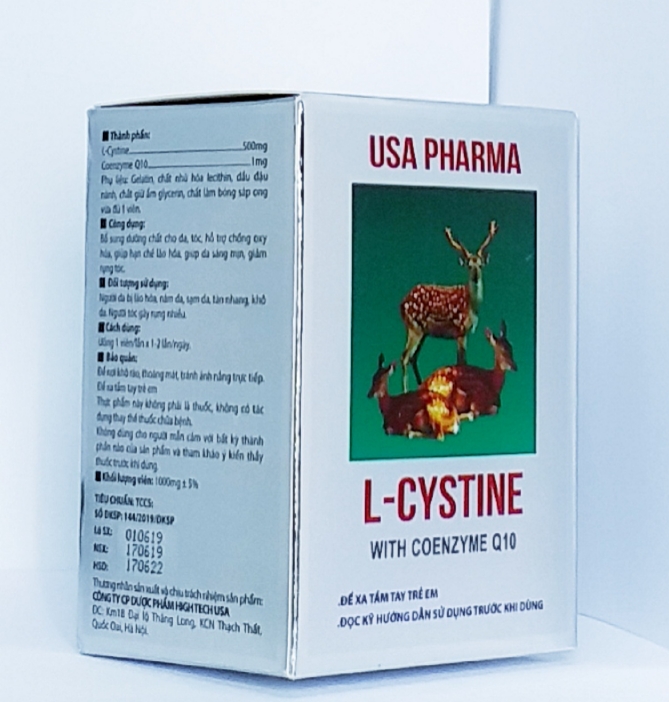 [HCM]L-CYSTINE ngăn ngừa nám tàn nhang hộp 60v