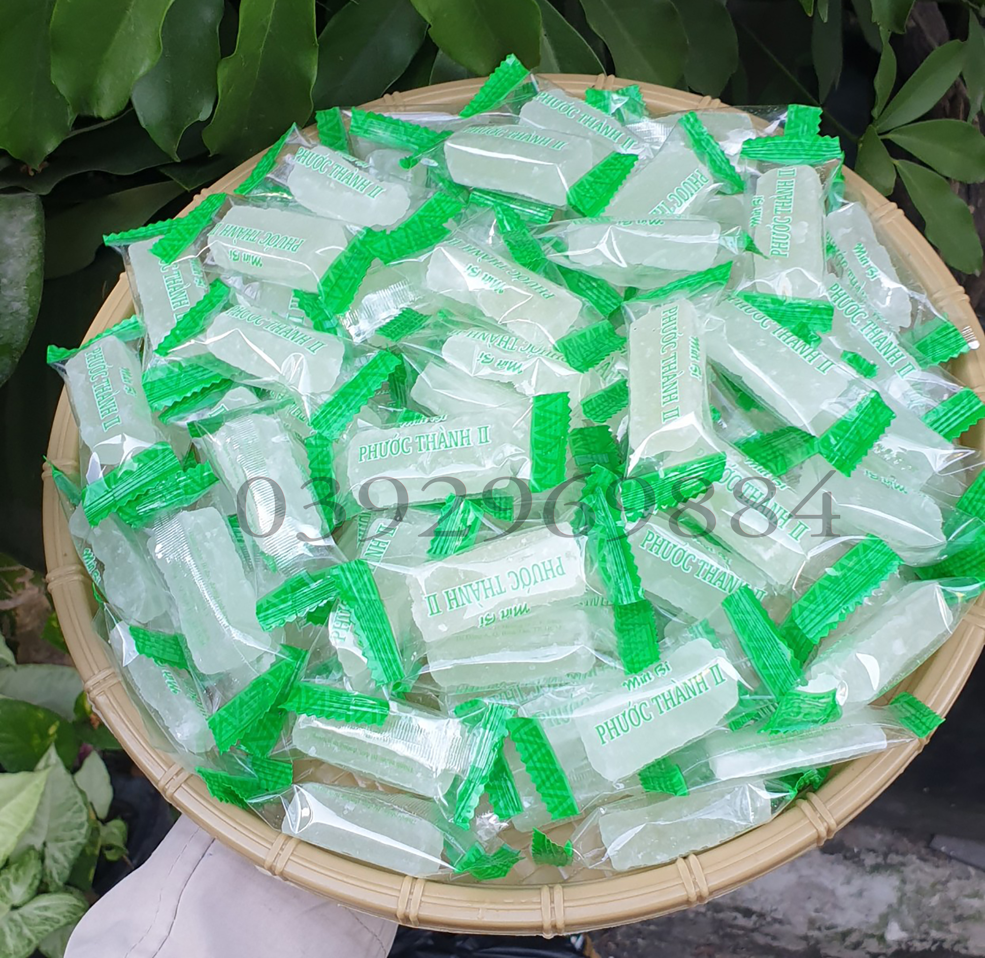 1kg mứt bí đao ép bao bì Phước Thành - bánh kẹo đồ ăn vặt- mứt tết