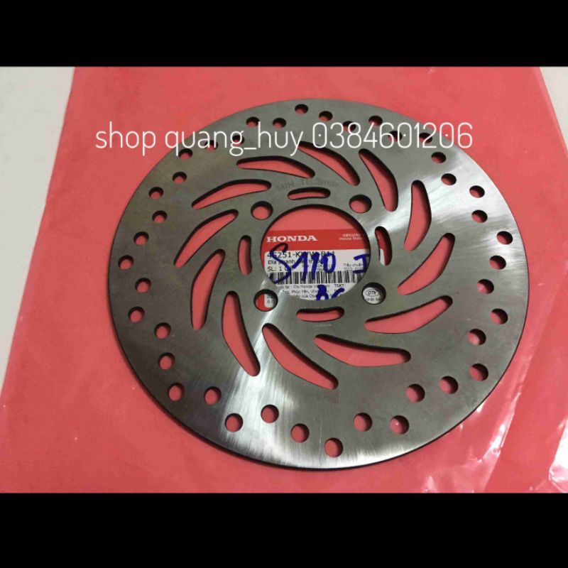 Đĩa thắng wave s110 / đĩa thắng blade / rsx 110 / future mập 125 zin honda