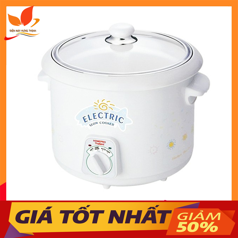 Nồi Hầm đa năng kho cá kho thịt nấu cháo Homepro DDG30B - Hàng chính hãng