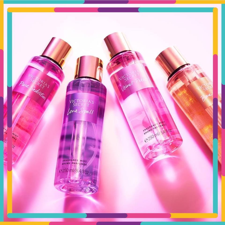 Nước Hoa Nữ Xịt Thơm Toàn Thân Vic, Body Mist Vic 250ml Siêu Thơm