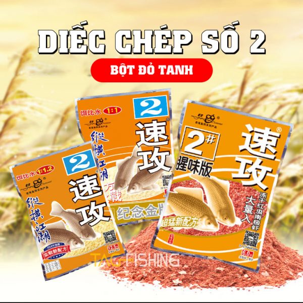 Mồi câu lão quỷ – diếc chép số 2