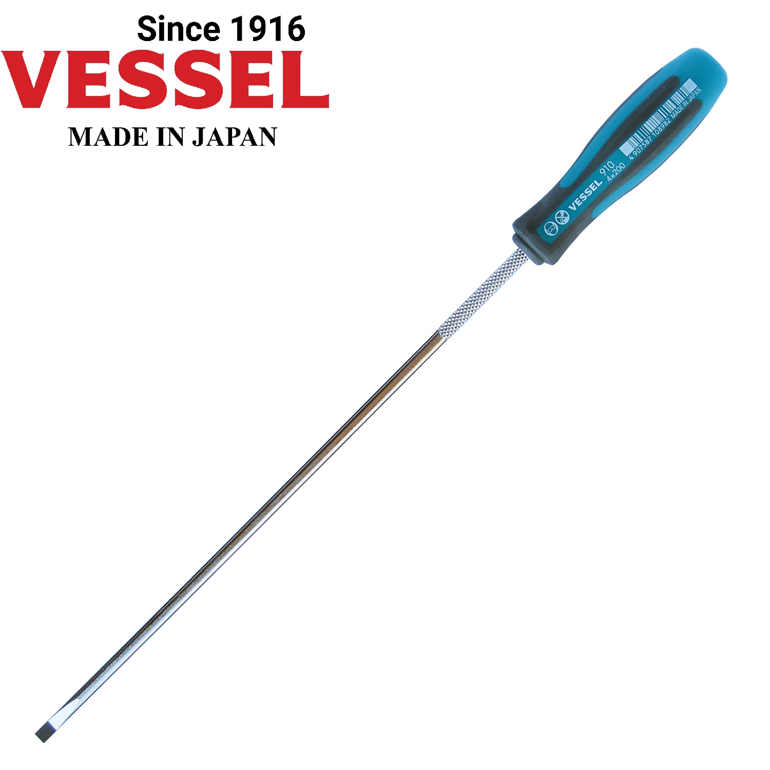 Tô vít thân nhỏ Megadora Vessel Made in Japan No. 910 -4x200 Độ chính xác cao